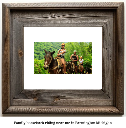 family horseback riding near me in Farmington, Michigan